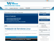 Tablet Screenshot of joomlaguatemala.info